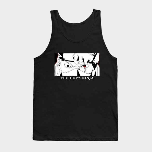 Kakashi - The Copy Ninja Tank Top by Thrillercat